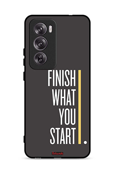 Tolwak Oppo Reno12 Pro 5G Protective Case Cover Finish What You Start