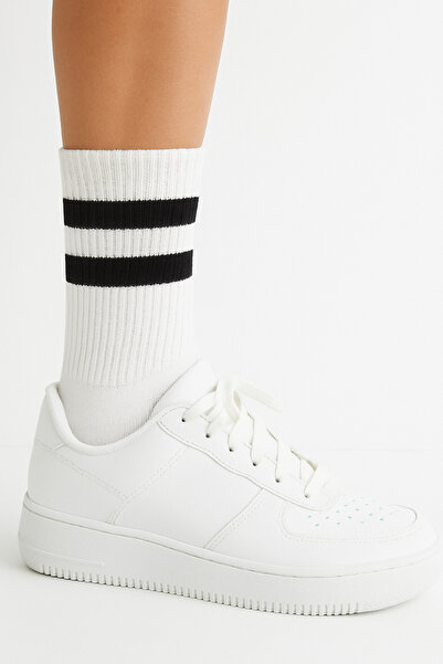 Solde 🧦 5’li Unisex Spor Çorap Seti – Pamuklu | Kendi Üretimimizdir