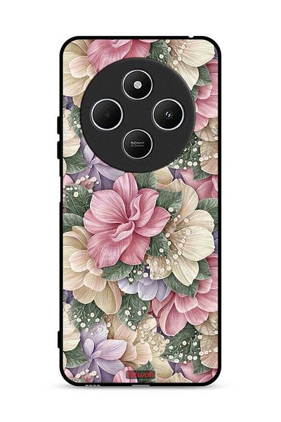 Tolwak Xiaomi Redmi 14C 4G Protective Case Cover Hd Floral