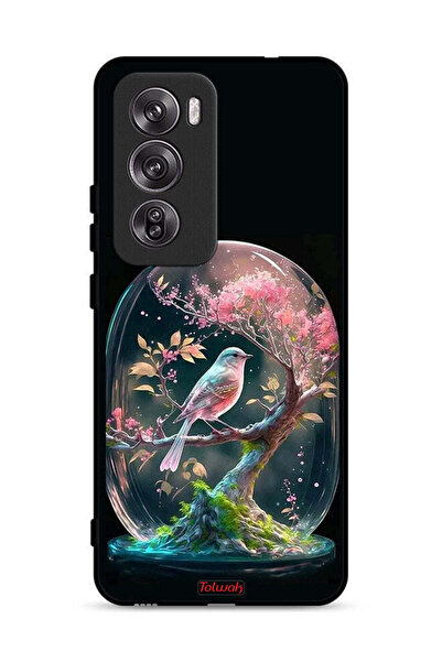 Tolwak غطاء حماية لهاتف Oppo Reno12 Pro 5G بتصميم طائر في جرة
