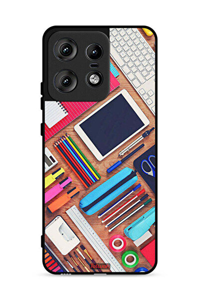 Tolwak غطاء حماية لهاتف موتورولا إيدج 50 برو 5G بتصميم فتاة هوبي ديسك