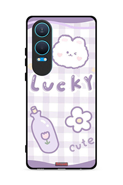 Tolwak غطاء حماية لهاتف OnePlus Nord CE4 Lite 5G بتصميم Lucky Cute