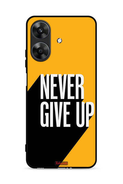 Tolwak Realme Note 60 4G Protective Case Cover Never Give Up