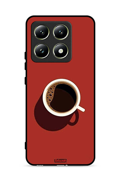 Tolwak غطاء حماية لهاتف Xiaomi 14T 5G بفن فنجان القهوة