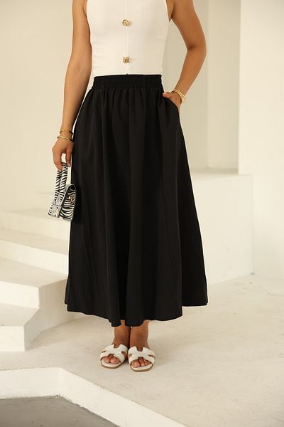 Vegove Poplin Skirt