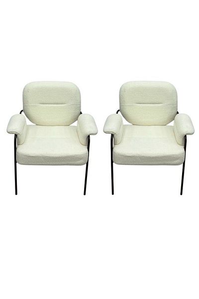 smart home Dining Chair Set Consisting Of Two Chairs, A Comfortable And Modern Padded Chair, 55x55x85cm