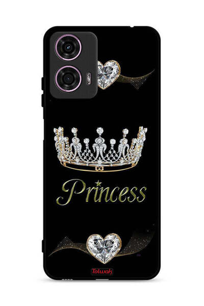 Tolwak غطاء حماية لهاتف موتورولا موتو جي 24 4G بتصميم الأميرة