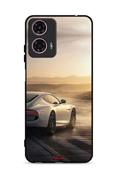 Tolwak Motorola Moto G24 4G Protective Case Cover Car