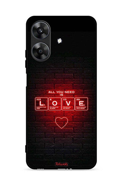 Tolwak غطاء حماية لهاتف Realme Note 60 4G كل ما تحتاجه هو الحب