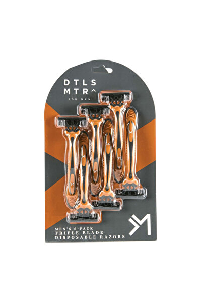 DTLS MTR ماكينات حلاقة للاستخدام مرة واحدة برأس دوار ثلاثي الشفرات مكونة من 6...