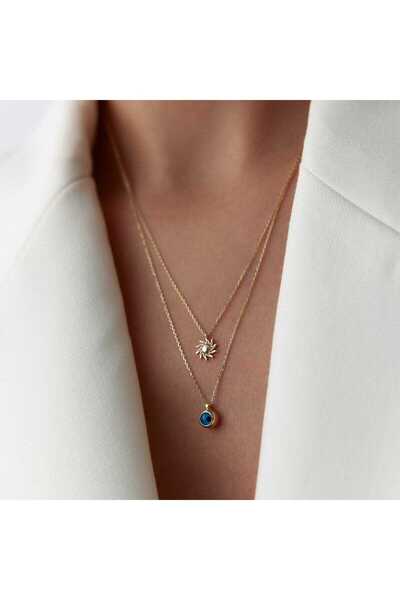 Cherry by Özkonak Göz ve Güneş İkili Kolye