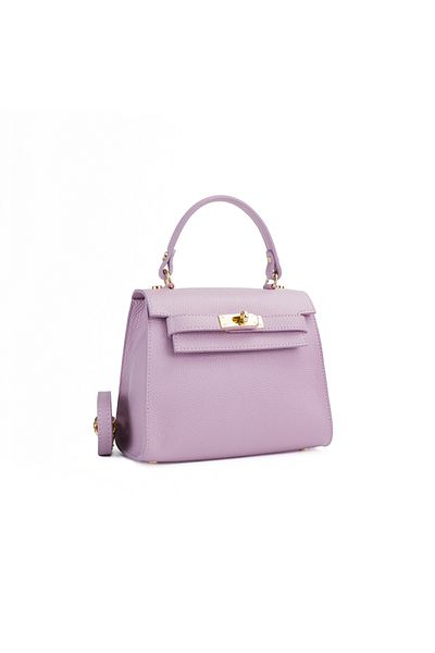 Posete Fagaras Thea Leather Purse - LILA, Genuine Leather Bag, Bags, Summer Bags, Genuine Leather