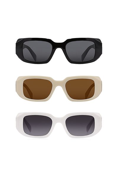 Kinary Unisex Sunglasses with Uv400 Protection Advantageous Set of 3 1038