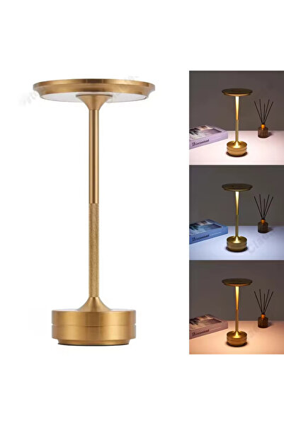 sgeteknoloji ŞIK MODEL GOLD İNCE TASARIM GÜÇLÜ IŞIK DÜZ MODEL 3 RENK IŞIK ŞAR...