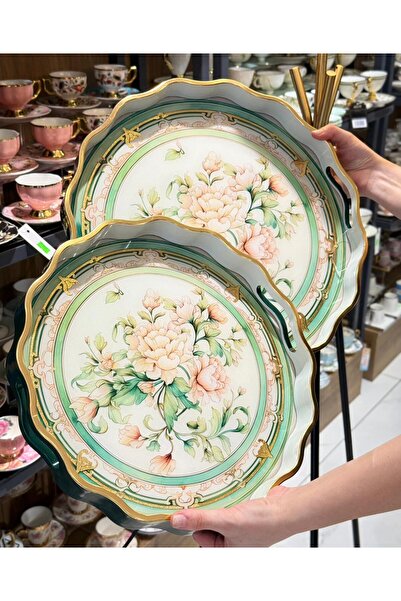 Onedekor 2li Floruna Lüks Tepsi