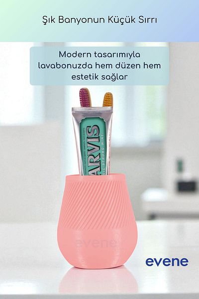 Evene Θήκη οδοντόβουρτσας Βάση οδοντόβουρτσας Βάση οδοντόβουρτσας Ανοιχτό ροζ Χρώμα Μοντέλο 89