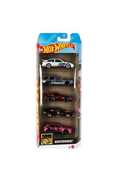 HOT WHEELS 5'li Araba Seti - Jbj87 Nightburnerz