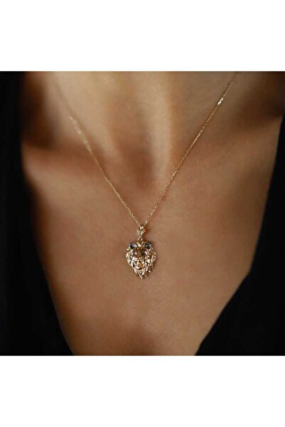 Cherry by Özkonak Medium Aslan Kolye