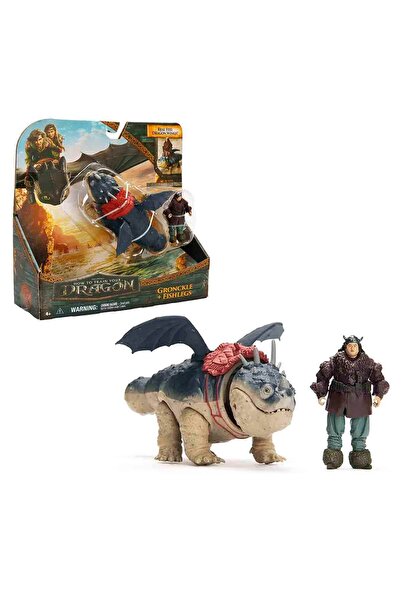 Dreamworks Dragons مجموعة شخصيات دراغون أند فايكنغ أكشن من كيف تربي تنينك - ج...