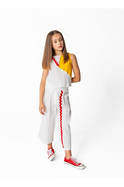 Lia Lea Girl White Blouse