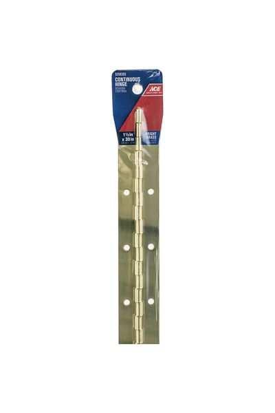 ACE Lightweight High Quality Steel Continuous Hinge 1.5 x 30 Inch