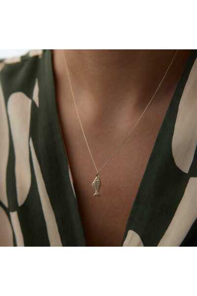 Cherry by Özkonak Pullu Balık Kolye