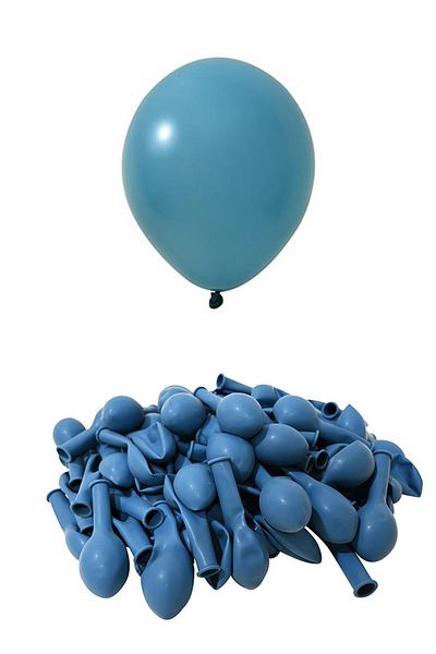 Patladı Gitti 18 Inch Ocean Blue Jumbo Large Size Balloon 45 cm