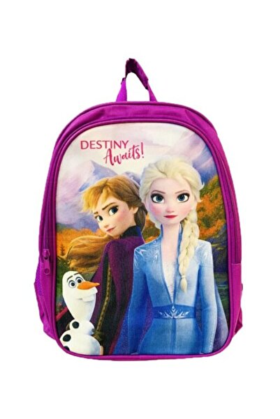 Frozen Destiny Awaits Purple School Backpack