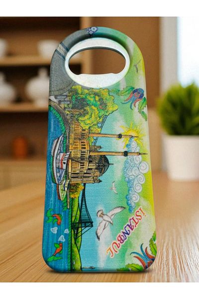 GALATA GIFT Магнит за отварачка за бутилки, Сода, Отварачка за капачки от бутилки със сода, Магнит Истанбул 10 см Отварачка за бутилки