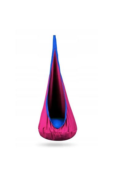 Neo-Sport Hamac tip Cocoon pentru copii 140 x 55 cm Cocoon Pink, utilizare interior/exterior, capaci