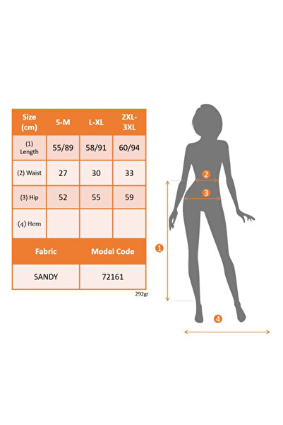 Little Visqon Kadın Cep Detay Taytlı Sandy Etek
