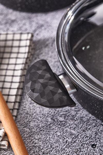 Taç Chef's Favorite 15 Piece Cookware Set Black