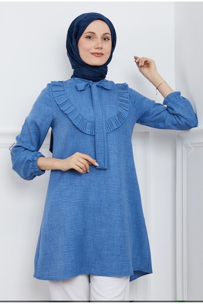 Butik Fırfır Detaylı Tunik