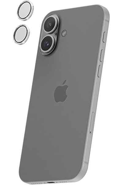 HYPHEN Camera Lens Protector for iPhone 16/Plus with Self Installation Board ...