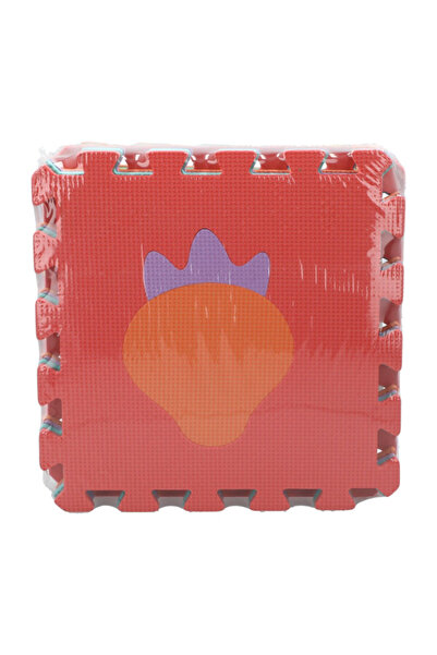 Solex حصيرة أحجية فواكه من مادة إي في إيه، مكونة من 9 قطع