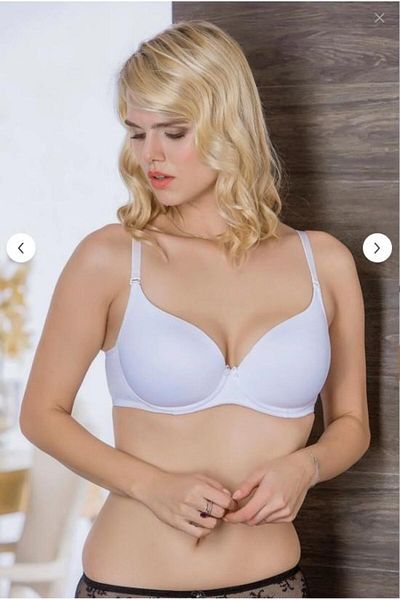 MOONLİGHT Дамски бял сутиен без подплънки Mml172