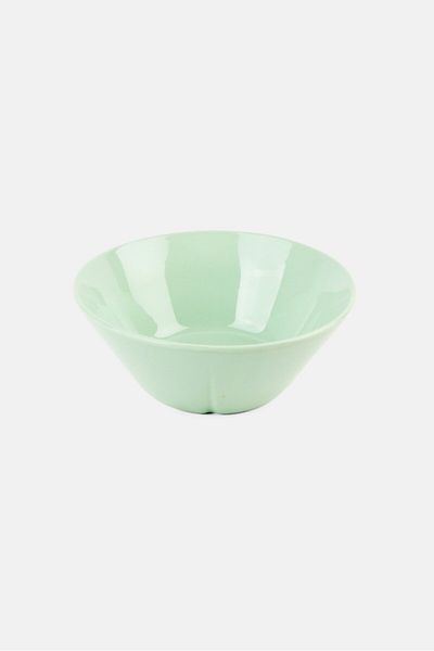 Rosendahl Plain Porcelain Serving Bowl, Mint