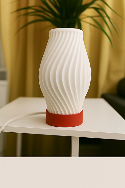 Rekatech Specially Designed Table Lamp (30 cm X 11 cm) – Modern Lampshade – Decorative Night Light with Base