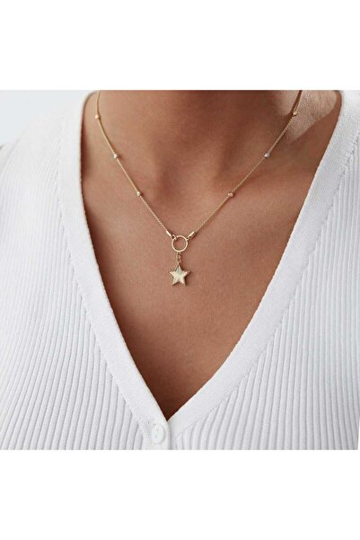 Cherry by Özkonak Kalemli Yıldız Dorika Kolye