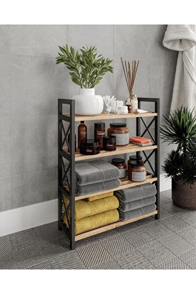 Halımax DEKORATİF BANYO RAFI PEÇETE HAVLU AKSESUAR