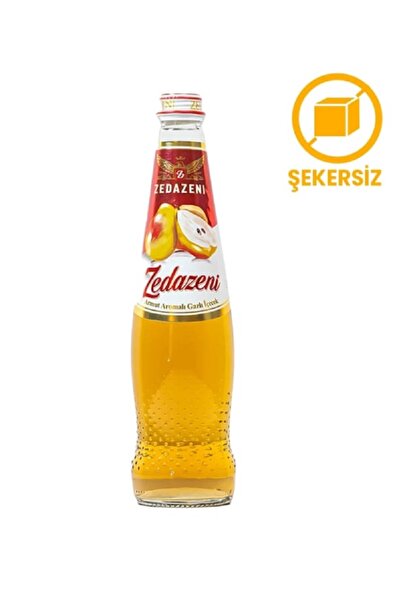 ZEDAZENİ Armut Aromalı 0 Şeker Gazlı İçecek 500Ml Cam Şişe