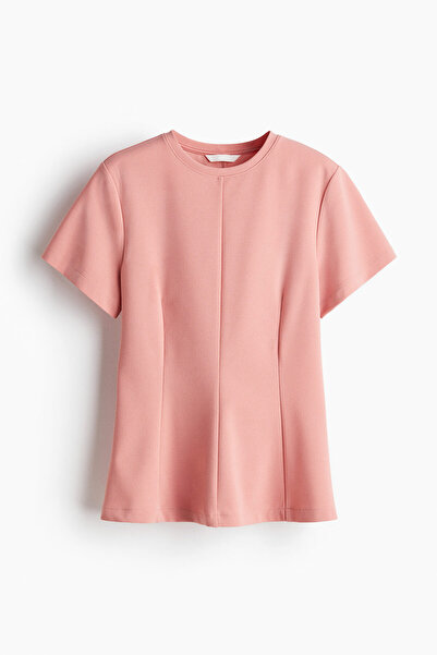H&M Beli Belirgin Kesimli Üst