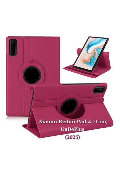UnDePlus Xiaomi Redmi Pad 2 11Inch 2025 Case 360 ​​Rotatable Stand Case