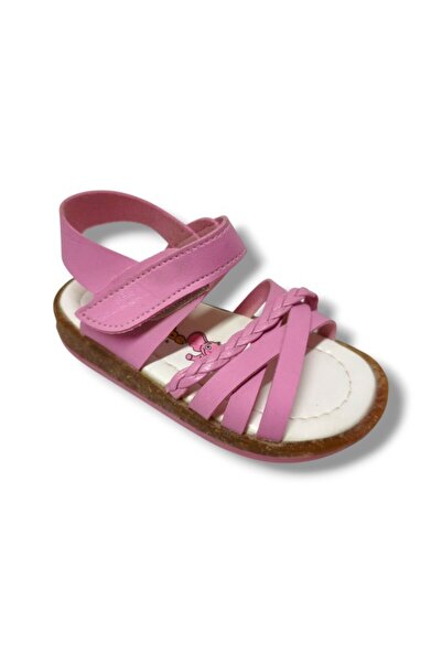 şirinbebe ortopedik Şirinbebe 3025-20 Sandale pentru fete cu împletitură încr...