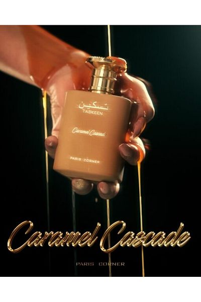 Paris Corner Taskeen Caramel Cascade Oriental Collection Paris Corner, Apa de Parfum, Unisex, 100 ml, 100 ml