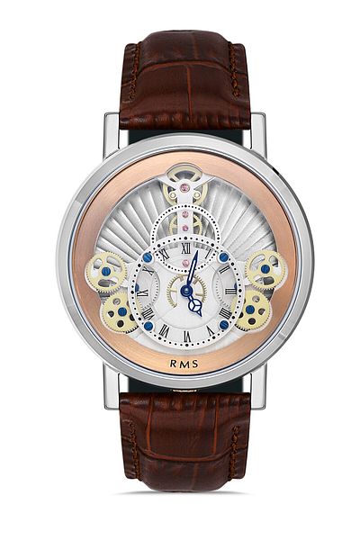 RMS Zeıtmeıster Rms.1.Ag1355.04 Men's Wristwatch