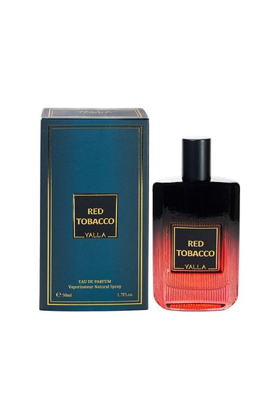 Yalla Red Tobacco, Eau de Parfum, Unisex, 50 ml