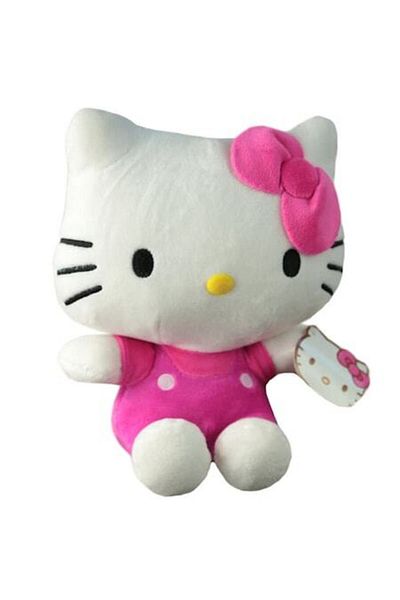Hello Kitty Jucărie de pluș cu icoană, roz, 22 cm