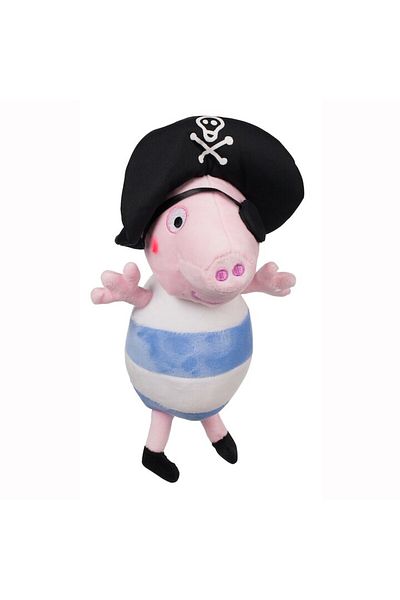 Peppa Pig Jucărie de pluș - George, Pirat, 25 cm