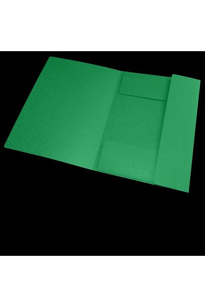 Oxford Dosar superior A4, capacitate 200 coli, certificat PEFC, 3 clapete, index, culoare verde